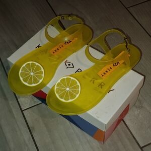 [Summer SALE] Women's Sandals/Shoes - Katy Perry The Geli-PVC Lemon, Yellow